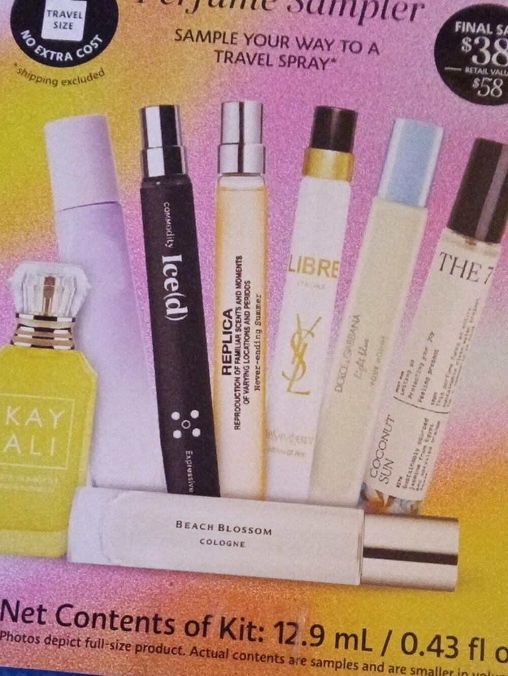 Sephora Favorites Perfume Sampler - Pink & Yellow Packaging - Picture 4 of 4